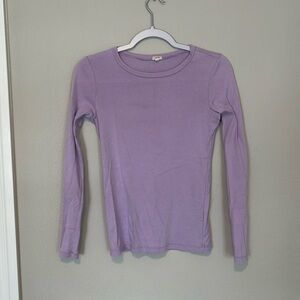 J CREW long sleeve T-shirt | Size M | Color iris, light purple | gently used